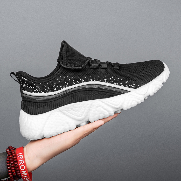Wholesale Custom Logo Cheap Soft Outsole Cozy Breathable Sport Sneaker Men Mesh Insole Casual Shoes